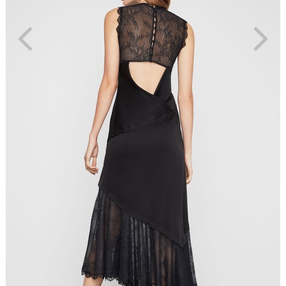 BCBGMaxAzria | Dresses | Nwt Bcbg Maxazria Lace Asymmetrical Cut Out Dress  | Poshmark
